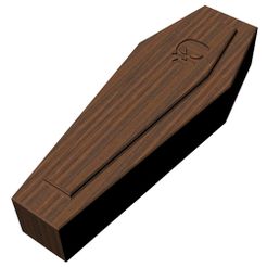 coffin 3.jpg Fichier STL gratuit Cercueil de crâne d'Halloween・Design pour imprimante 3D à télécharger