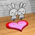 Conejitos_3.png Conejitos amorosos con base de corazón