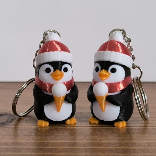 Baby Penguin keychain