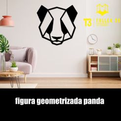 panda.jpg Archivo STL panda geometrizado・Diseño para descargar y imprimir en 3D