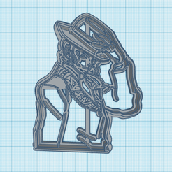 Muzan.png Archivo STL Cazador de Demonios: Muzan Kibutsuji Cookie Cutter・Plan de impresión en 3D para descargar, dragconiacreations
