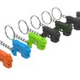 DVA_Original_Keychain_1.3964.jpg Keychain - DVa Blaster - Overwatch - Printable 3d model - STL files