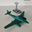 009.jpg Static aircraft model kit inspired by a WW2 jet fighter