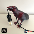 Pic-86.png Raven Lamp Sculpture / No Supports