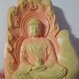 351156870_1361185031249384_5986854957065027383_n-1.jpg Buddha Hand Decor/ Lotus flower/ Wall decor / Beautiful detailed buddha design. Gift/ cake topper/ wall decor