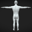 3.png Male Body Base in T-Pose