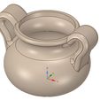 pot07-11.jpg pot vase cup vessel pot07 for 3d-print or cnc