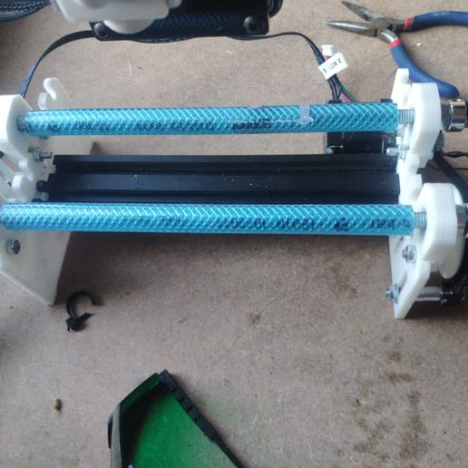 rotary laser 3D model