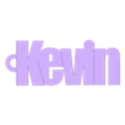 kevin.stl PACK OF NAME KEY RINGS (100 NAMES) VOLUME 2