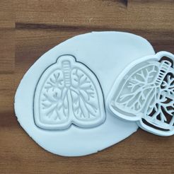 IMG_20230421_174935.jpg STL file Lunghs cookie cutter・Template to download and 3D print