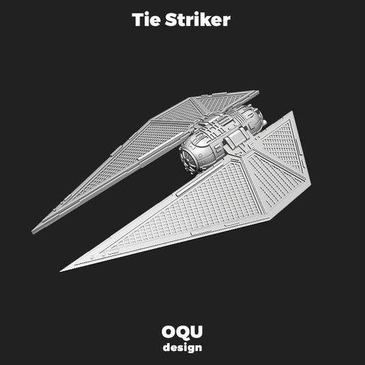 Star Wars Tie Striker (совместимый с X-Wing)