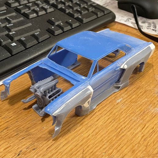 🏎️ LSX Outlaw Twin Turbo Engine v3・3D Print・Cults