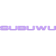 subuwu badge v2.stl SUBUWU badge