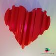 Preview02.jpg 3D Word Shape of Hearts (I Love U)