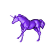 UNICORN_mesh_NoTexture.stl UNICORN（horse appearence,generated by Revopoint POP）