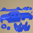 c25_007.png Ford Super Duty Crew Cab 2011 Printable Car In Separate Parts