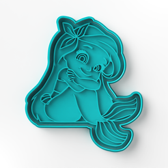 san-valentin.409.png Cookie dough cutter cookies of the little mermaid
