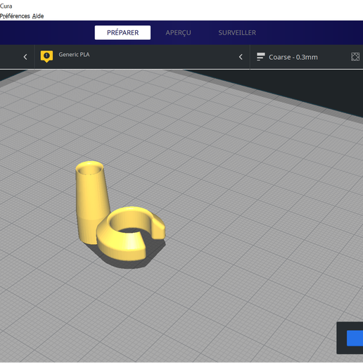 FPV drone capacitor holder 3D model