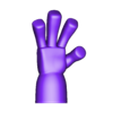 Mort's hand.stl Пальчиковый лемур Морт | Мадагаскар
