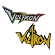 bitmap.png 3D MULTICOLOR LOGO/SIGN - Retro and Modern Voltron (2 Variations)