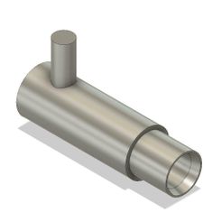 muffler_D6_D5.jpg Free STL file 1/24 SCALE Muffler Exhaust Pipe・3D printer model to download