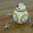 ThePrint3DBoy_BB8_Keychain0002.png Star Wars - BB8 Keychain