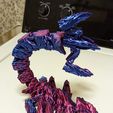 Dune Striker, Articulating Dragon, Flexi Articulated Scorpion Beast, Print in Place, No Supports, Fantasy Creature