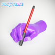penHolderhAND_Camera-2.png Fichier STL Porte-stylo de style manuel・Design à télécharger et à imprimer en 3D