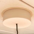 Baldachin.jpeg Baldachin Deckenrosette/Canopy Ceiling Rose - Junction Box - Lampe