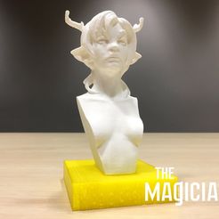 a1f226efe42582cde3ef8285cf93591d_display_large.jpg Free STL file The Magicians - The White Lady・3D printing design to download