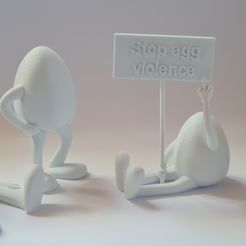 20230328_133101.jpg STL file Easter eggs - the resistance・Design to download and 3D print
