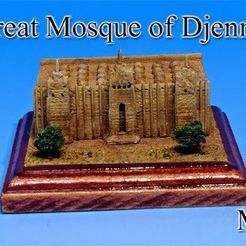 113-02_display_large.jpg Free STL file The Great Mosque Djenne -Mali-・3D printer model to download