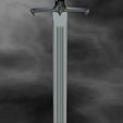 6.jpg Sword Game of Thrones Jon Snow, two size, 120 cm 47 Inch for FDM, Model Printing File STL for 3D Printing
