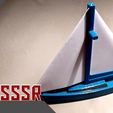 00.jpg Sailboat Memo Stand