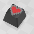 ZELDAHE3.jpg KEYCAP ZELDA HEART - KEY KEY ZELDA HEART