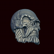 16.png Skull with beard and mustache
