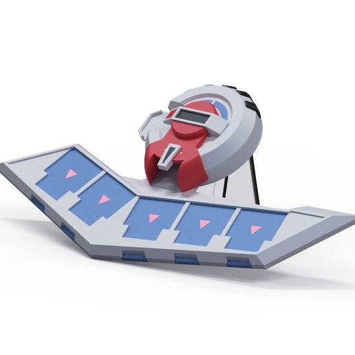 Yu-Gi-Oh! Duel Disk  Life-Size 3D File for 3D printingCults