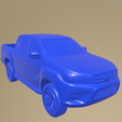 d16_002.png Toyota Hilux Double Cab Revo 2018 PRINTABLE CAR IN SEPARATE PARTS