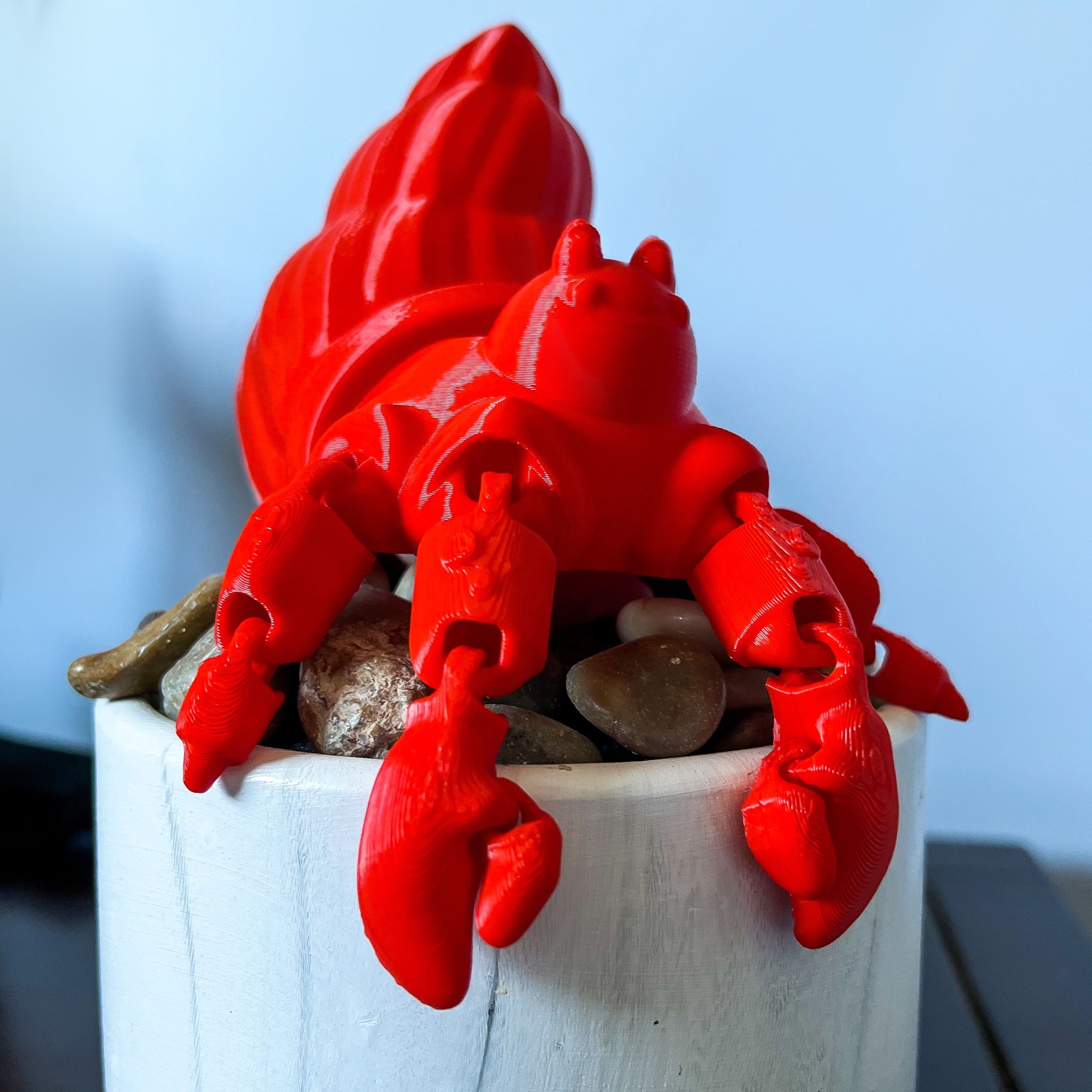 511E638B-D220-486A-A97E-9AAACB8167AC.jpeg Free 3D file Articulating Hermit Crab -Support Free・Object to download and to 3D print, MikeMakes08