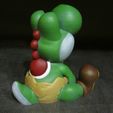 Yoshi-Painted-2.jpg Файл STL Йоши (легкая печать без поддержки)・3D-печатная модель для загрузки