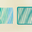 download-4.png STL-Datei Wave Stencil kostenlos・3D-Drucker-Design zum herunterladen