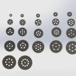Untitled.jpg Archivo 3D Engranes rectos Pack (22pzs)・Objeto de impresión 3D para descargar