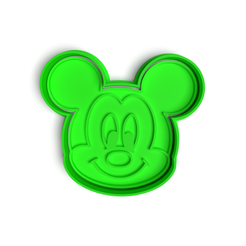disney-1.png Fichier STL Coupe-biscuits Disney Mickey / Cortadores de Galletas de Disney Mickey・Plan pour impression 3D à télécharger