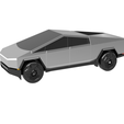 10.png Tesla Cybertruck Detailed Desktop 3D Model