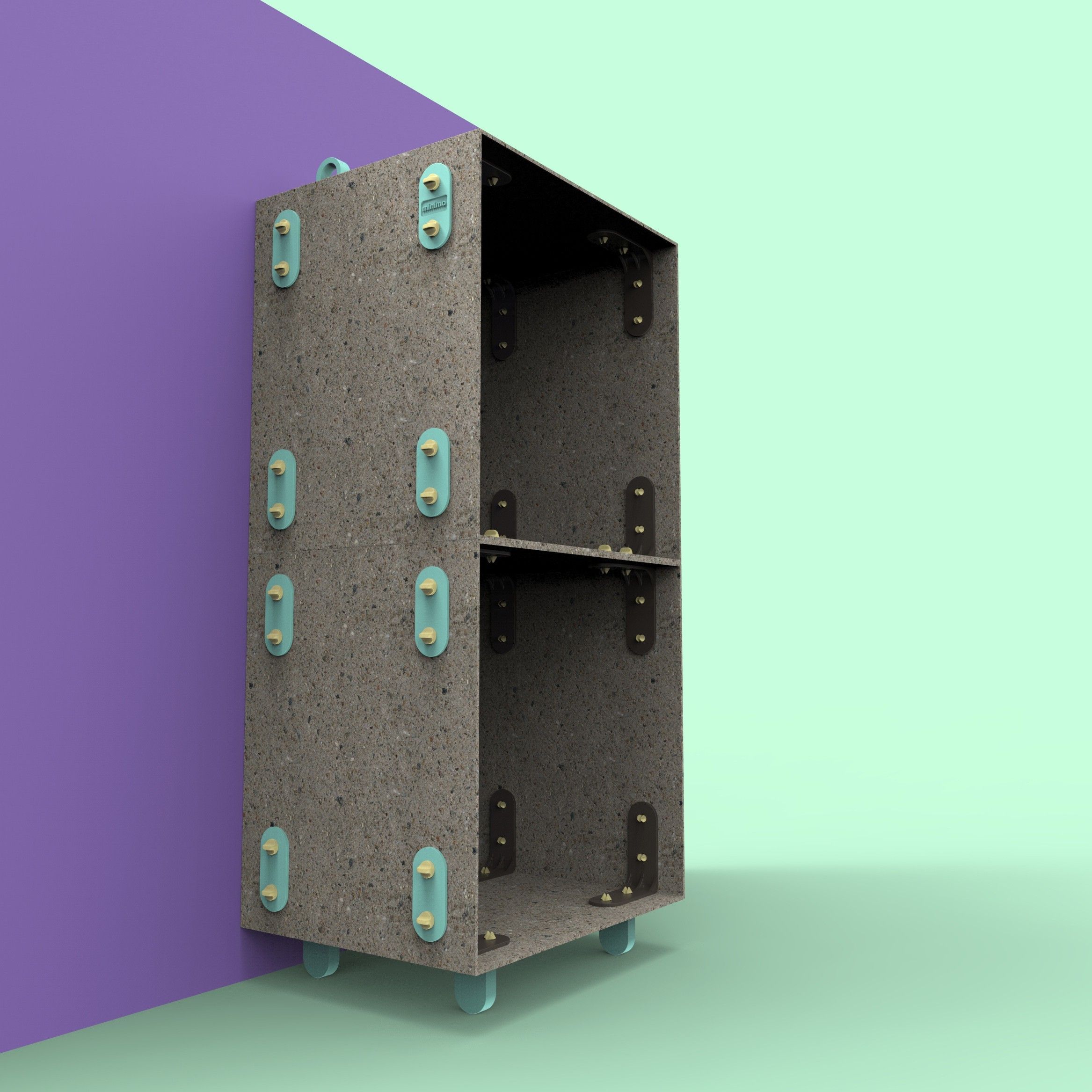 minimo17.jpg STL-Datei Minimo, minimalist modular furniture・Design für 3D-Drucker zum herunterladen, clemgerm