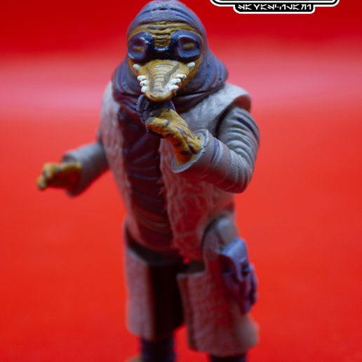 Star wars Hansolo; A Star Wars Story articulated Karjj 3D print model 3D model