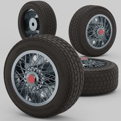 Felga-1.jpg Fichier STL Oldsmobile Cutlass Ciera jeu de roues 1:24・Design imprimable en 3D à télécharger