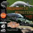 720X720-freshwatermonstersposter.jpg Freshwater Monsters Giant Fish Multipack