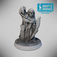 Nun_archer_rb_01.jpg Nun Squad! Easy to print, supportless - for FDM and resin