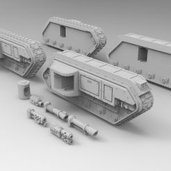 Chimera-Chassis.986.jpg Archivo STL Armero Polivalente del Ejército Interestelar Cara de Armas Pesadas・Objeto para impresora 3D para descargar